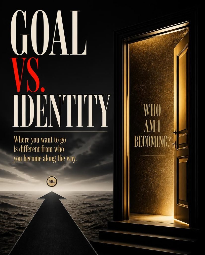 Goal vs Identity - why identity-based change lasts longer than goal-based change

