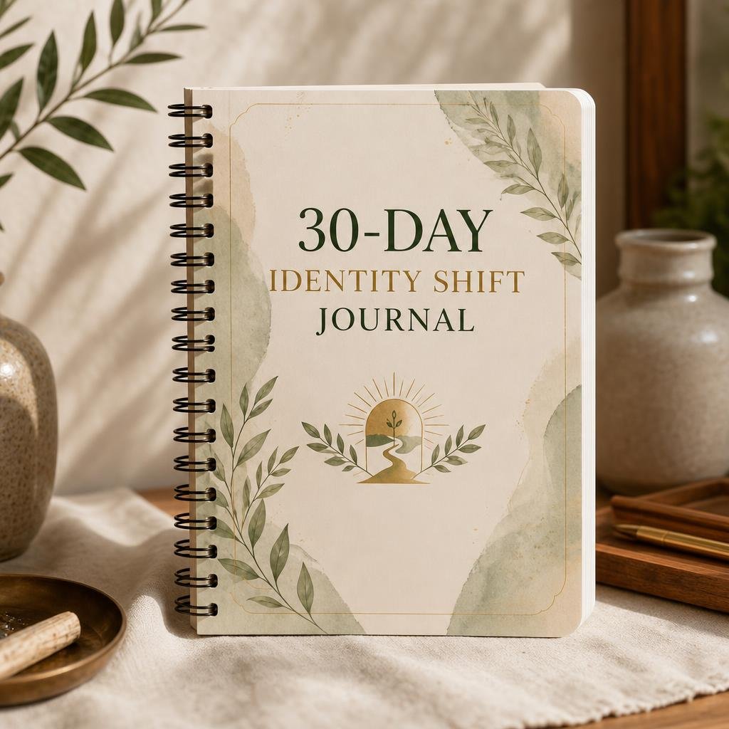 30-Day Identity Shift Journal - daily practice for building a new identity by Goran Pejić