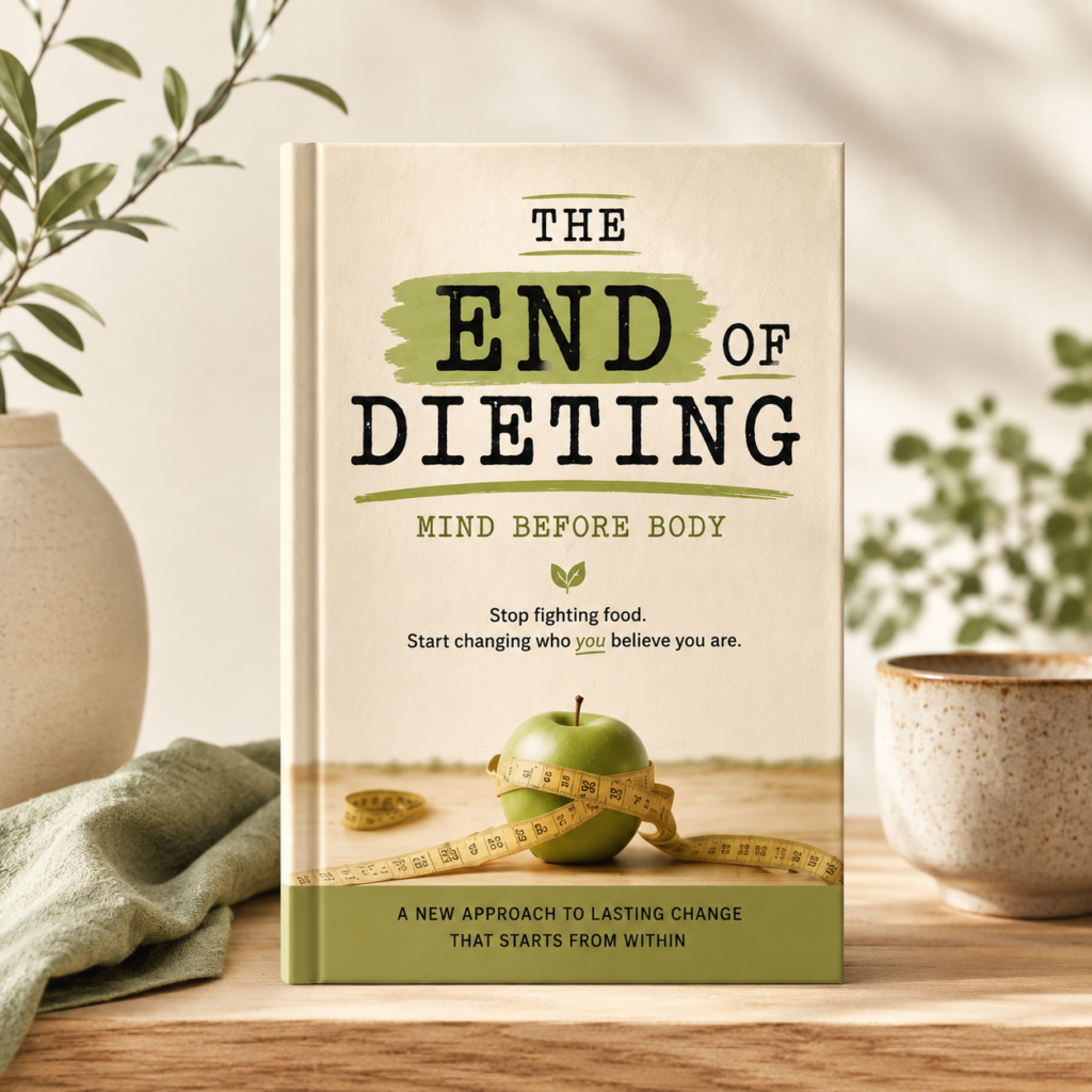 The End of Dieting book cover, identity shift method for lasting change